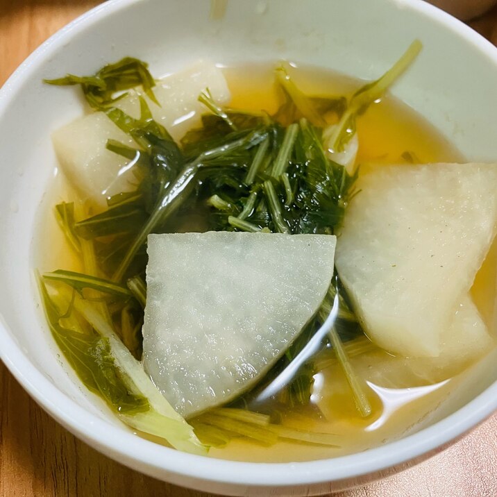 大根と水菜の煮物